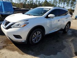 Salvage cars for sale from Copart Harleyville, SC: 2017 Nissan Murano S