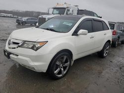 Salvage cars for sale from Copart Assonet, MA: 2008 Acura MDX Technology