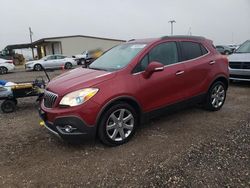 Salvage cars for sale at Temple, TX auction: 2016 Buick Encore Premium