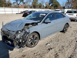 Salvage cars for sale at Hampton, VA auction: 2023 Hyundai Elantra Limited