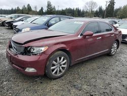 Lexus ls460 salvage cars for sale: 2008 Lexus LS 460