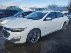 Chevrolet salvage cars for sale: 2022 Chevrolet Malibu LT