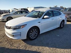 Salvage cars for sale at San Diego, CA auction: 2018 KIA Optima LX