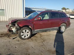 Salvage cars for sale from Copart Tulsa, OK: 2011 Subaru Outback 2.5I Premium