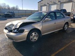 Salvage cars for sale at Rogersville, MO auction: 2001 Honda Accord EX