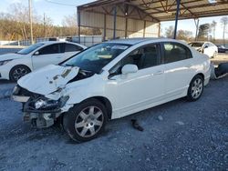 Salvage cars for sale at Cartersville, GA auction: 2010 Honda Civic LX