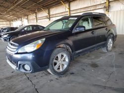 Subaru Outback salvage cars for sale: 2013 Subaru Outback 2.5I Premium