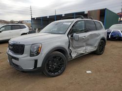 Salvage cars for sale at Colorado Springs, CO auction: 2022 KIA Telluride SX