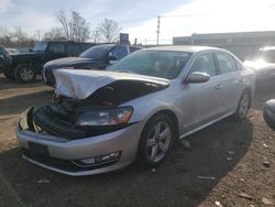 Volkswagen salvage cars for sale: 2012 Volkswagen Passat SE