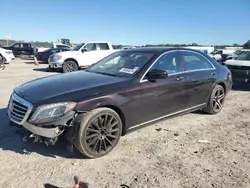 Vehiculos salvage en venta de Copart Houston, TX: 2015 Mercedes-Benz S 550 4matic