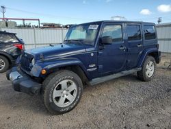 Jeep salvage cars for sale: 2013 Jeep Wrangler Unlimited Sahara