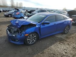 Honda salvage cars for sale: 2016 Honda Civic EX