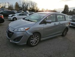 Mazda 5 salvage cars for sale: 2012 Mazda 5