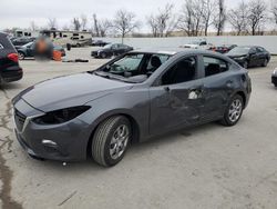 Salvage cars for sale at Bridgeton, MO auction: 2015 Mazda 3 Sport