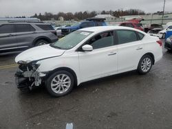 Nissan salvage cars for sale: 2019 Nissan Sentra S