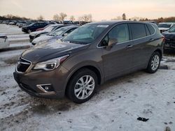 Salvage cars for sale at West Warren, MA auction: 2019 Buick Envision Preferred