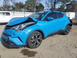 Salvage cars for sale at Hampton, VA auction: 2019 Toyota C-HR XLE