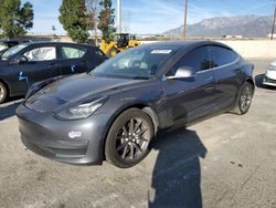 Salvage cars for sale at Rancho Cucamonga, CA auction: 2018 Tesla Model 3