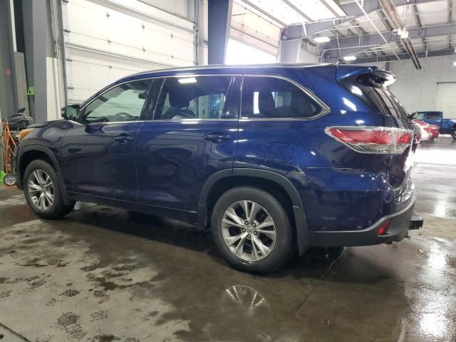 2015 Toyota Highlander XLE