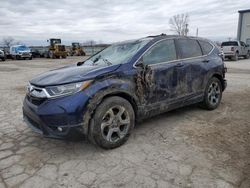 Salvage cars for sale at Kansas City, KS auction: 2017 Honda CR-V EX