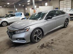 Honda Accord salvage cars for sale: 2020 Honda Accord Sport