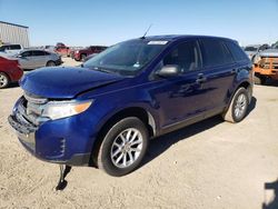 Salvage cars for sale from Copart Amarillo, TX: 2013 Ford Edge SE