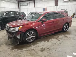 Salvage cars for sale at Franklin, WI auction: 2017 Subaru Legacy 3.6R Limited