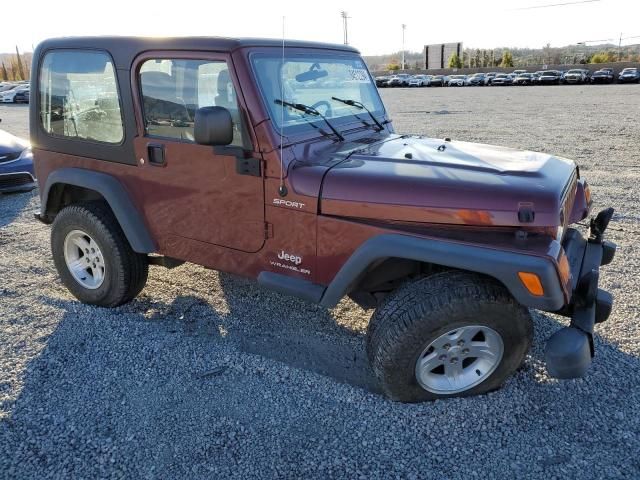 2004 Jeep Wrangler / TJ Sport