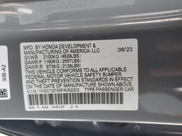 2023 Honda Accord Hybrid Sport