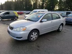 Salvage cars for sale at Arlington, WA auction: 2005 Toyota Corolla CE