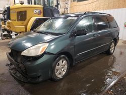 Vehiculos salvage en venta de Copart Cleveland: 2005 Toyota Sienna CE