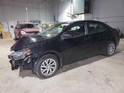 Toyota salvage cars for sale: 2018 Toyota Corolla L