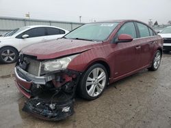 Chevrolet Cruze salvage cars for sale: 2016 Chevrolet Cruze Limited LTZ