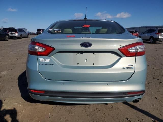 2013 Ford Fusion SE Hybrid