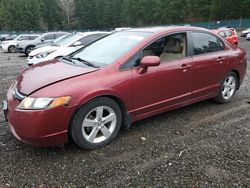 Vehiculos salvage en venta de Copart Graham, WA: 2008 Honda Civic EX