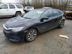 Honda salvage cars for sale: 2018 Honda Civic EX