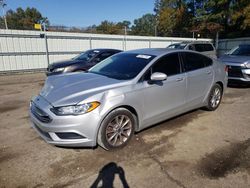 Salvage cars for sale at Shreveport, LA auction: 2017 Ford Fusion SE