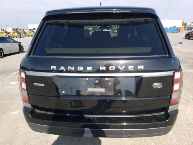 2016 Land Rover Range Rover Supercharged