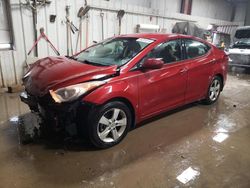 Salvage cars for sale at Elgin, IL auction: 2013 Hyundai Elantra GLS