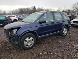 Salvage cars for sale at Chalfont, PA auction: 2009 Honda CR-V LX