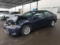 Toyota salvage cars for sale: 2017 Toyota Camry LE