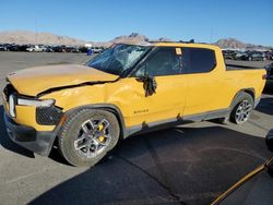 Salvage cars for sale from Copart North Las Vegas, NV: 2022 Rivian R1T Launch Edition