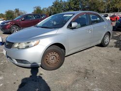 KIA salvage cars for sale: 2010 KIA Forte LX