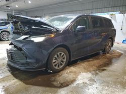 Salvage cars for sale at Candia, NH auction: 2022 Toyota Sienna LE