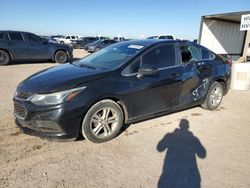 Salvage cars for sale from Copart Amarillo, TX: 2017 Chevrolet Cruze LT