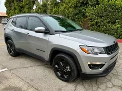 Jeep Compass Latitude salvage cars for sale: 2020 Jeep Compass Latitude