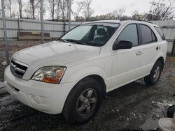 Salvage cars for sale at Spartanburg, SC auction: 2009 KIA Sorento LX