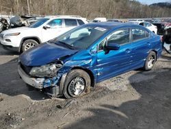 Salvage cars for sale at Hurricane, WV auction: 2015 Honda Civic LX