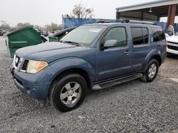 Salvage cars for sale at Riverview, FL auction: 2005 Nissan Pathfinder LE