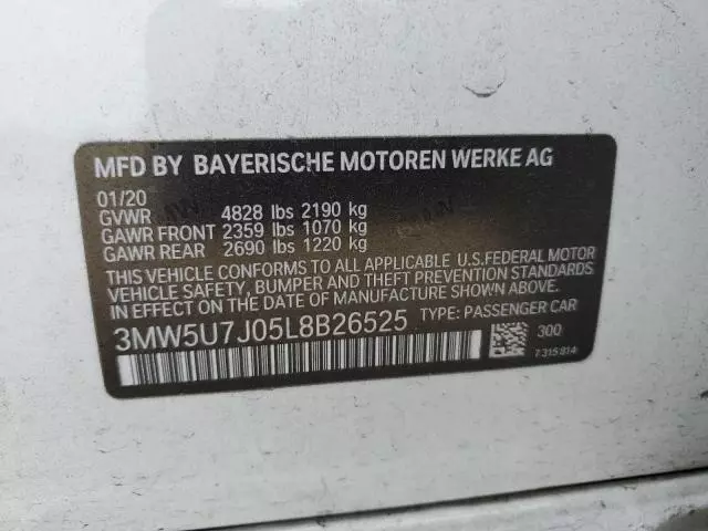 2020 BMW M340I